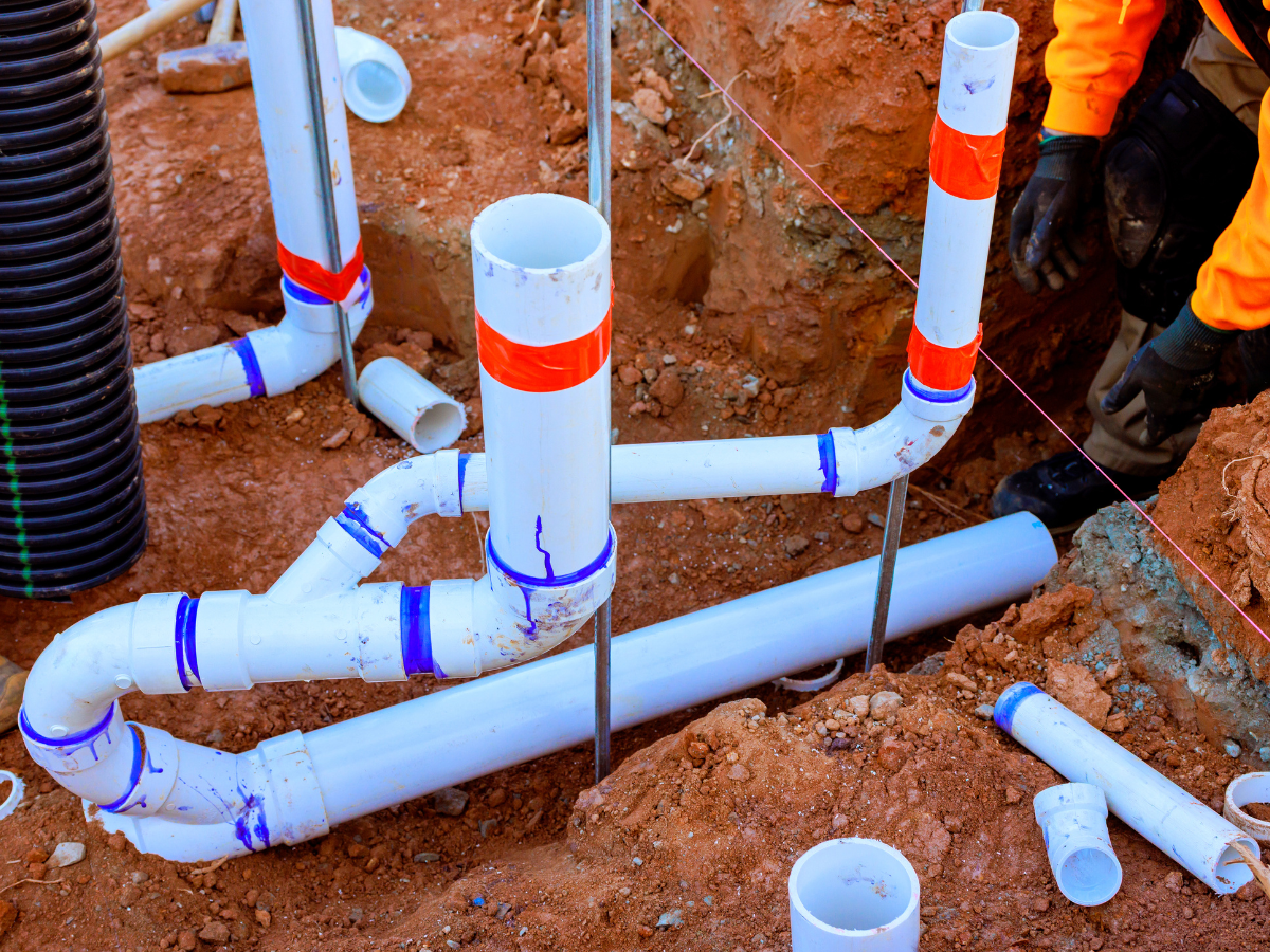 McCandless Plumbing & Excavation helps manage wastewater safely using reliable underground pipe systems.