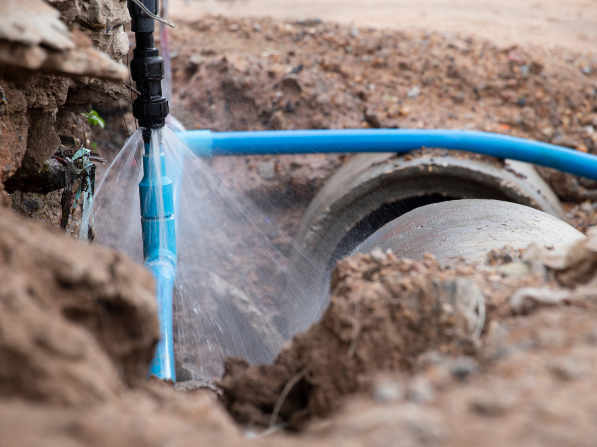 A leaking water pipe may need McCandless Plumbing & Excavation to fix it using special tools and expert repair.