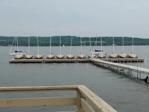 McCandless Plumbing & Excavation helps you clearly see pipe issues, just like calm boats show what&rsquo;s beneath the lake&rsquo;s surface.