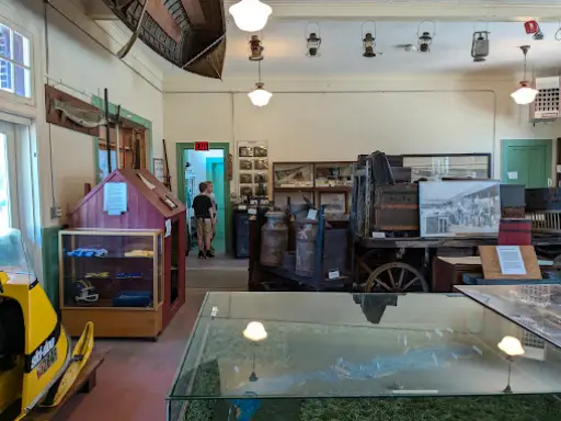 The display shares how McCandless Plumbing & Excavation&rsquo;s work has changed since the early days of excavation and septic care.