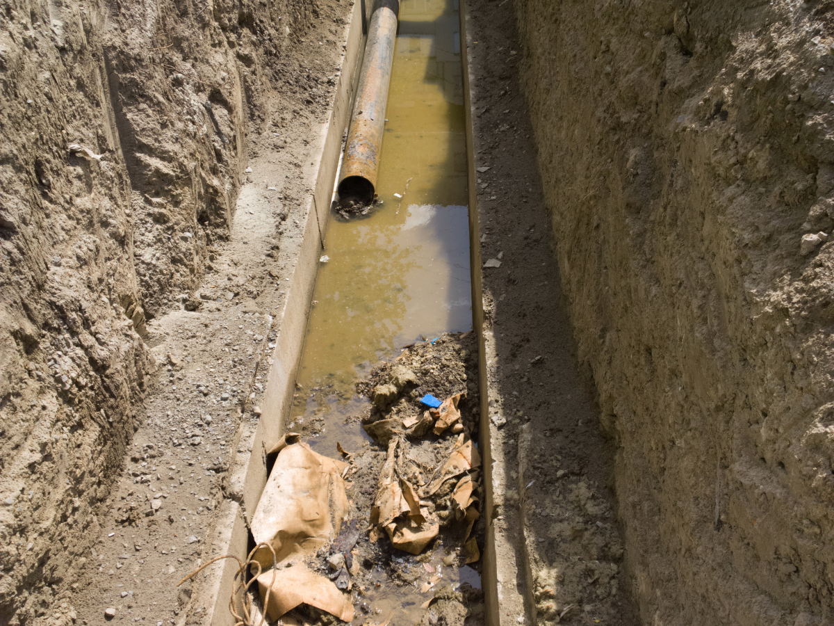 McCandless Plumbing & Excavation can use a camera to check for problems in old, muddy pipes before starting repairs.