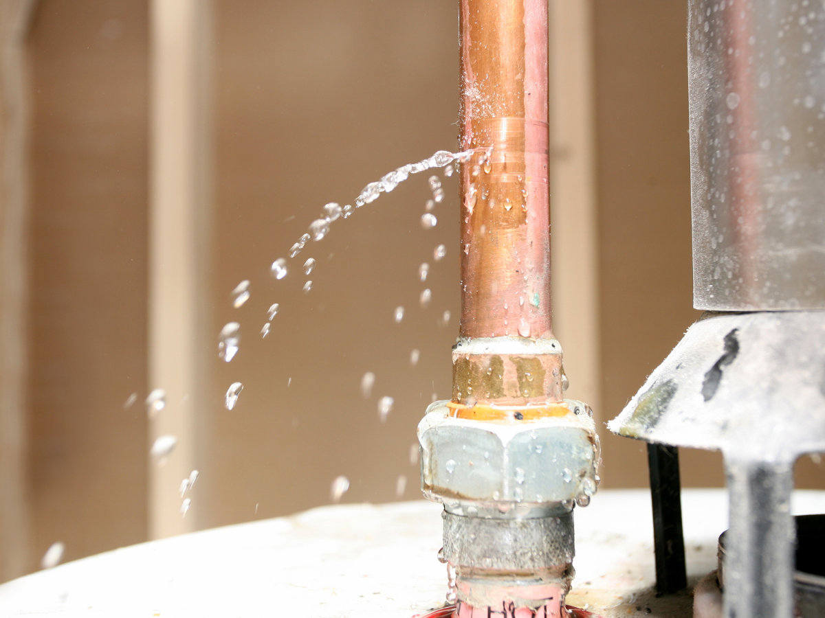 McCandless Plumbing & Excavation can help fix a pipe leak, which may need sewer camera inspection to find the cause.