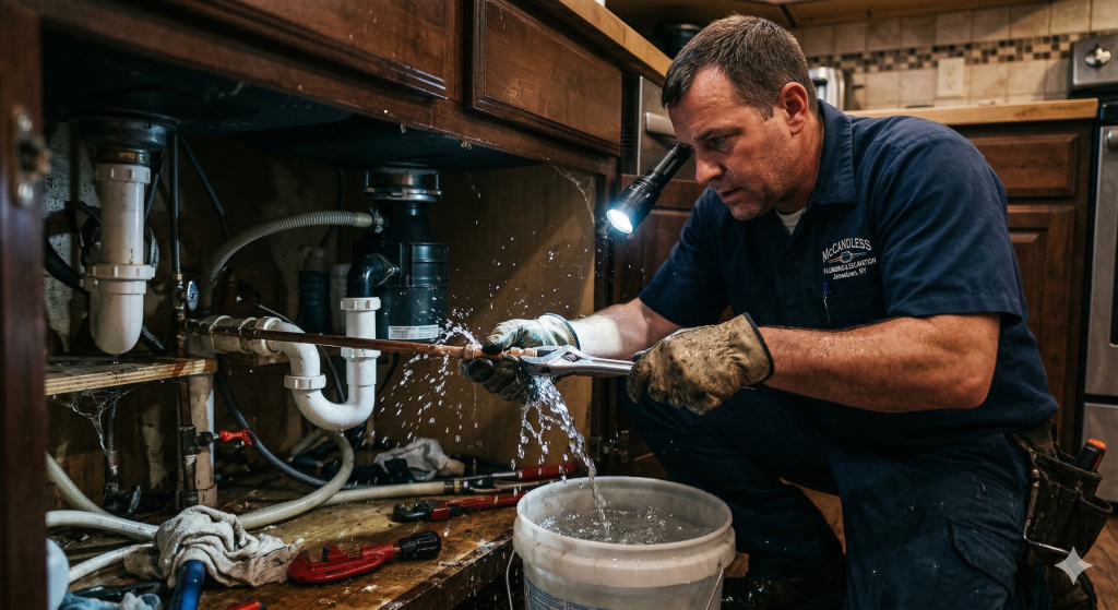 What Are the Common Emergency Plumbing Issues Faced by Homeowners in Jamestown? - Mccandless Plumbing & Excavation